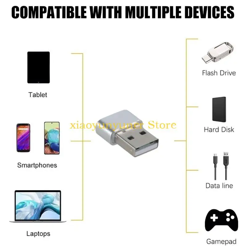 P9JB Mouse Jigglers Undetectable Metal Mouse Movers w/ Switches Button Simulate Mouse Movement Keeps PC Active Mouse Wiggler