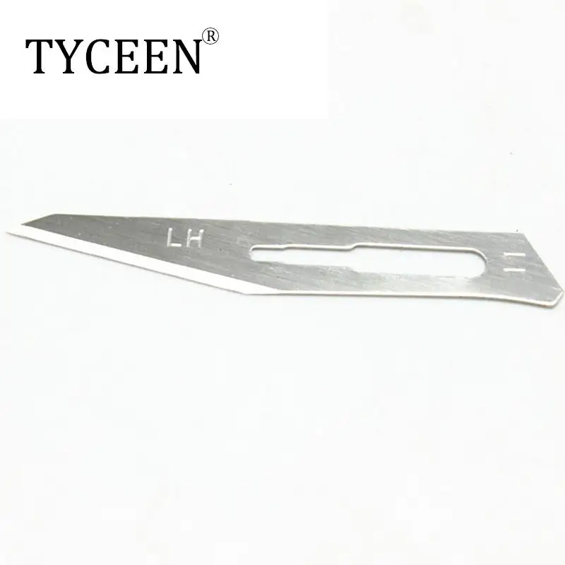 10PCS/Bag Dental Surgical Blade No.11 Made of Carbon Steel Consumables Dentist Tool Materials