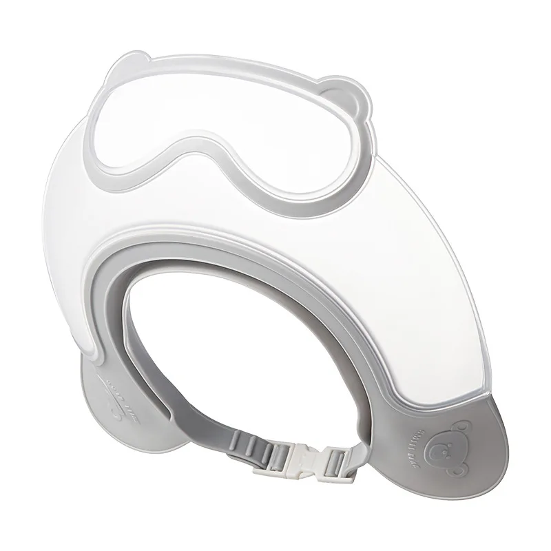 قبعة شامبو الحمام، قبعة بواقٍ للشمس، قبعة استحمام للأطفال قابلة للتعديل، درع قبعة الحمام، واقي الرأس