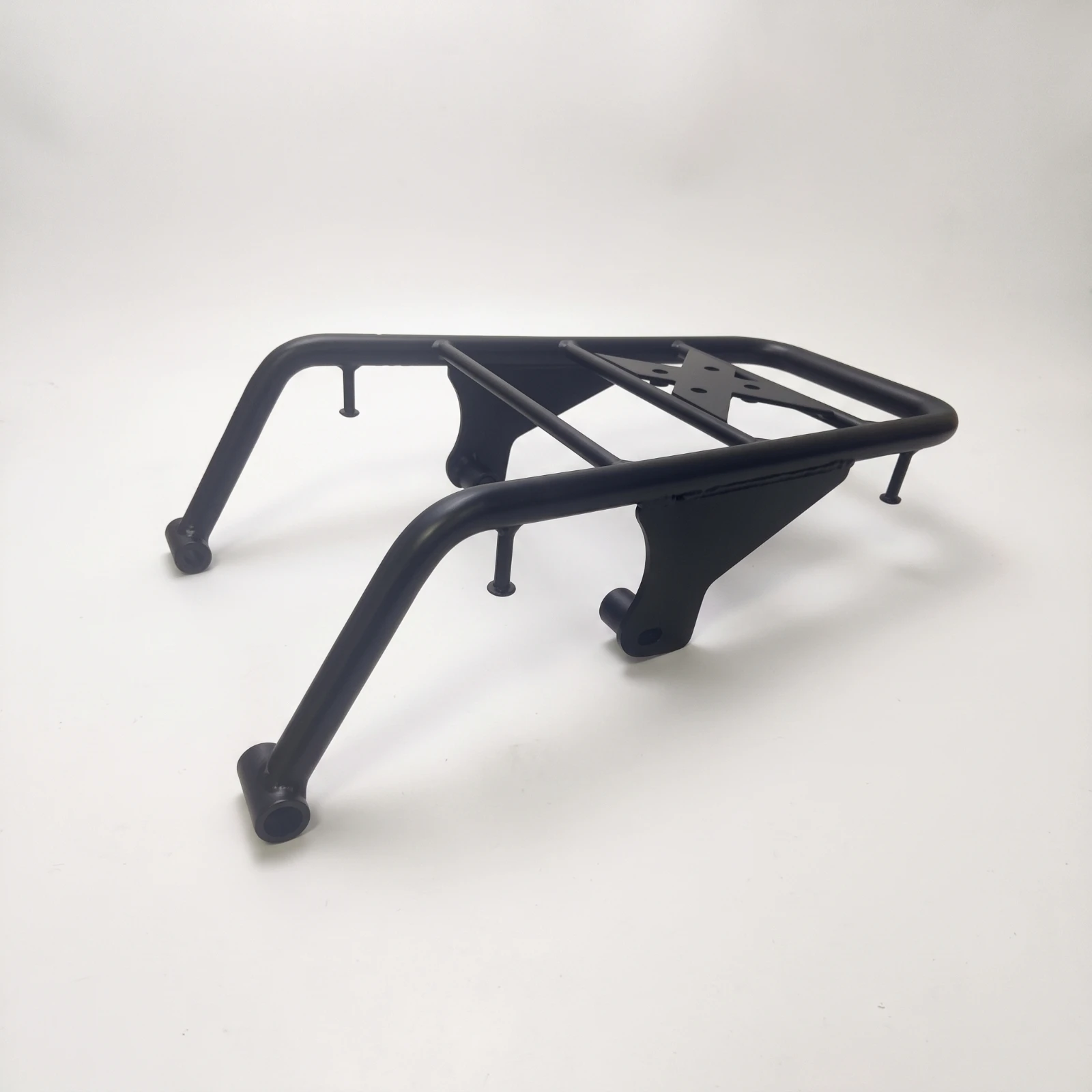 Motorcycle Rear Cargo Rack Cylindrical Motorcycle Rear Luggage Rack Luggage Carrier Stable Long-Lasting for Motorcyclists