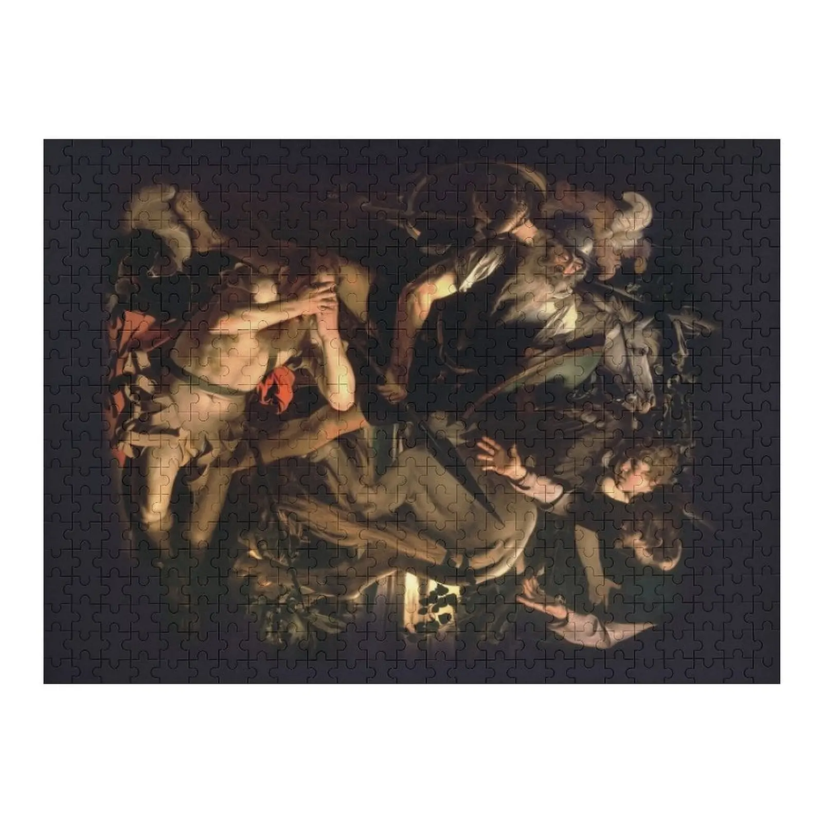 

The Conversion of Saint Paul on the Road to Damascus by Caravaggio 1600 Christian Fine Arts HD High Quality Online Jigsaw Puzzle