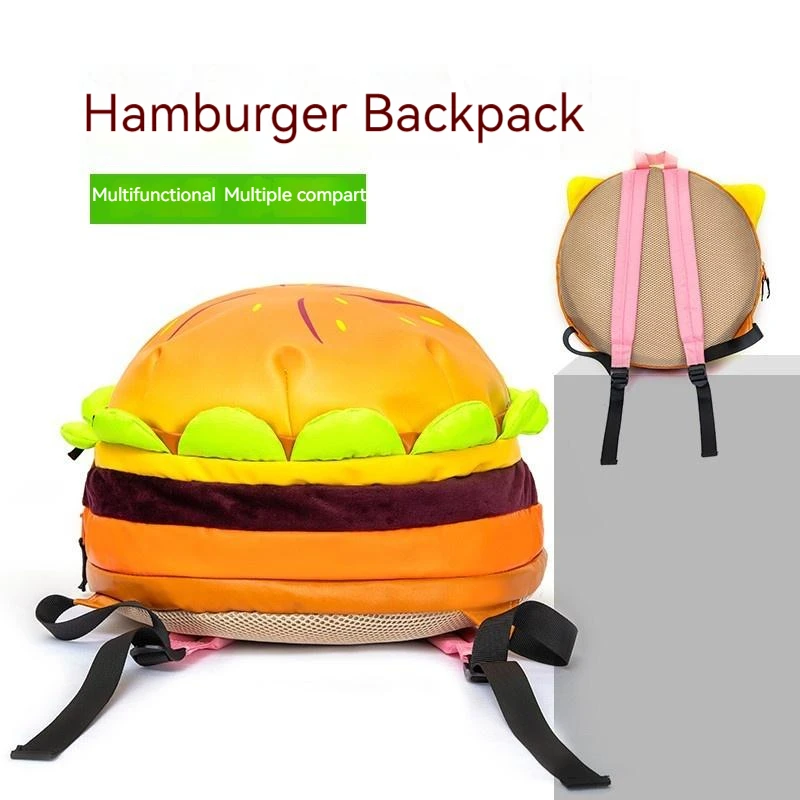 Kinder rucksack der neue personal isierte Rucksack koreanische Version große Kapazität mehr schicht ige Hamburger Tasche im Freien wasserdichte Eltern