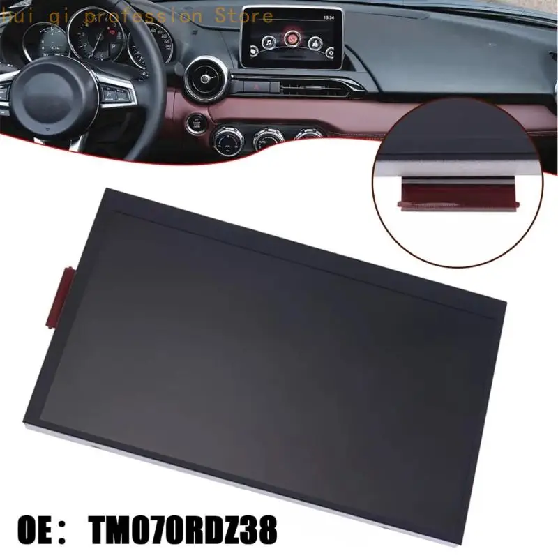 Hochauflösender 7-Zoll-Armaturenbrettmonitor mit Touch-Steuerung für Autos, einfacher Installationsprozess TM070RDZ38 H8WE – Detail 2