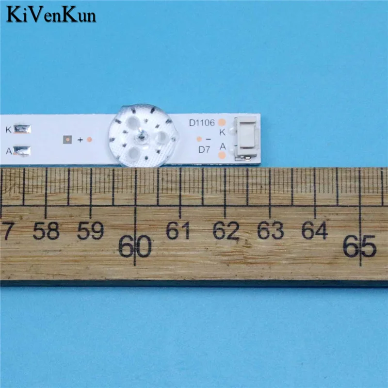12 buah/Set Merek lampu LED TV strip lampu latar CRH-A65G223030080714HREV1.0 untuk Skyworth 65M9S 65M4 kit SW65D07-ZC62AG-10D