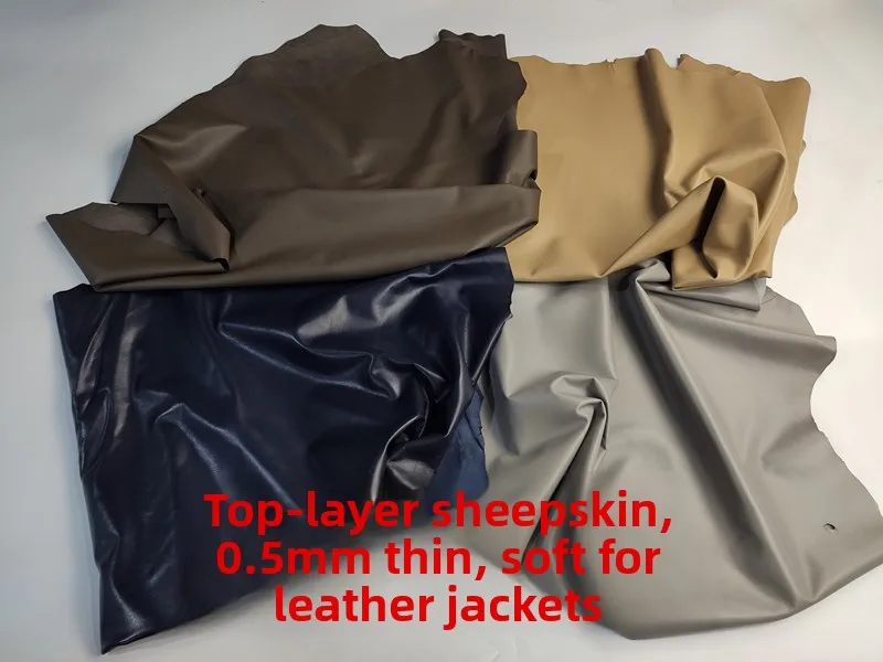

Натуральная кожа, ткань, материал для рукоделия, для ремонта одежды, супертонкая, мягкая, цельный лист, овечья кожа, для домашнего использования