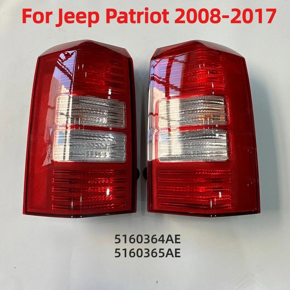 

Car Rear Tail Light Assembly Turn Signal Warning Light 5160364AE 5160365AE For Jeep Patriot 2008-2017