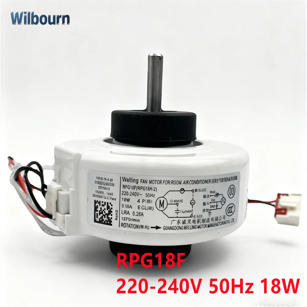 

RPG18F 220-240V 50Hz 18W RPG18H-2 Brand New for Midea Air Conditioner Indoor Unit AC Fan Motor Air Conditioner Parts