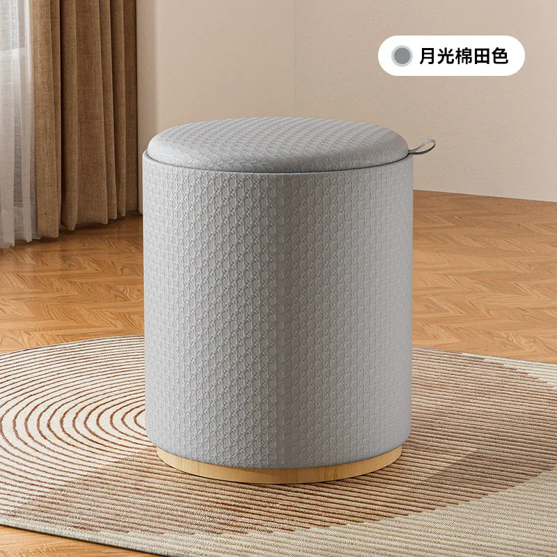 Multi-functional Vanity Stool Storage Organization Bedroom Vanity Stool Simple Design Home Furniture Sgabello Per Trucco ZY40HZD