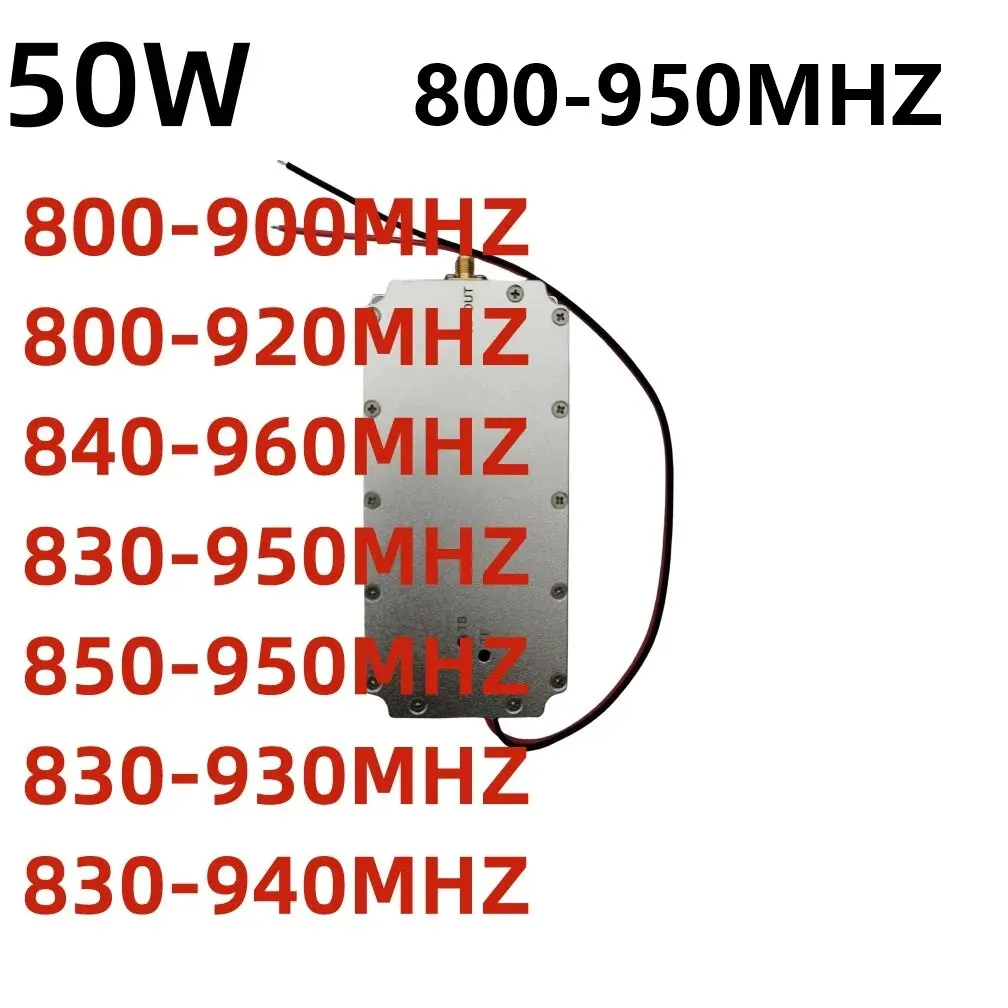 노이즈 발생기 모듈 증폭기, 800-900MHZ, 800-950MHZ, 840-960MHZ, 830-950MHZ, 850-950MHZ, 830-930MHZ, 830-940MHZ, 830-960MHZ