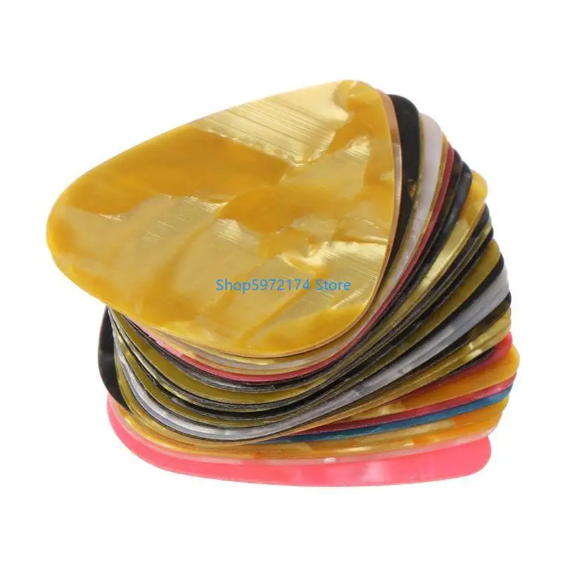 Y3NB Guitar Picks Set 30 Pcs With Different Thickness Pry Opening Tool