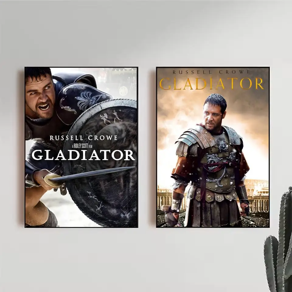 Ancient Rome Movie G-Gladiator Poster Trendy Wall Art Good Sticker Printed on PP Paper for Coffee Office Decoration Best Gift