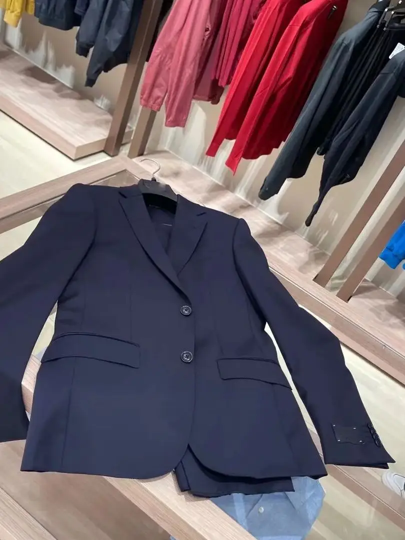 

Z Series 50S Мужской деловой повседневный шерстяной костюм Брюки Комплект из шерсти с первоначальными ушками Осень-зима Faion Ci Sle с двойным разрезом