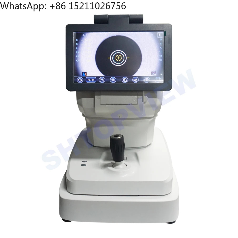 RK-600 Refractor automático para examen ocular Autorefractómetro digital Refractómetro óptico automático con queratómetro