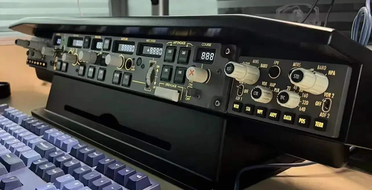 aircraf Brother CS Mcp Panel PMDG Boeing 737 Autopilot Cockpitsim 2020 P3d XP