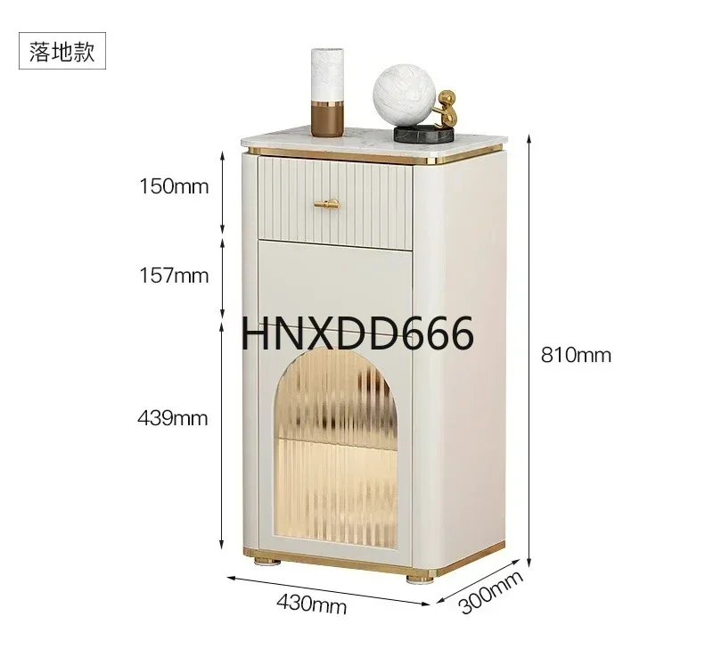 Light Luxury Locker Bedroom Bedside Three Four Five Chest of Drawers Narrow