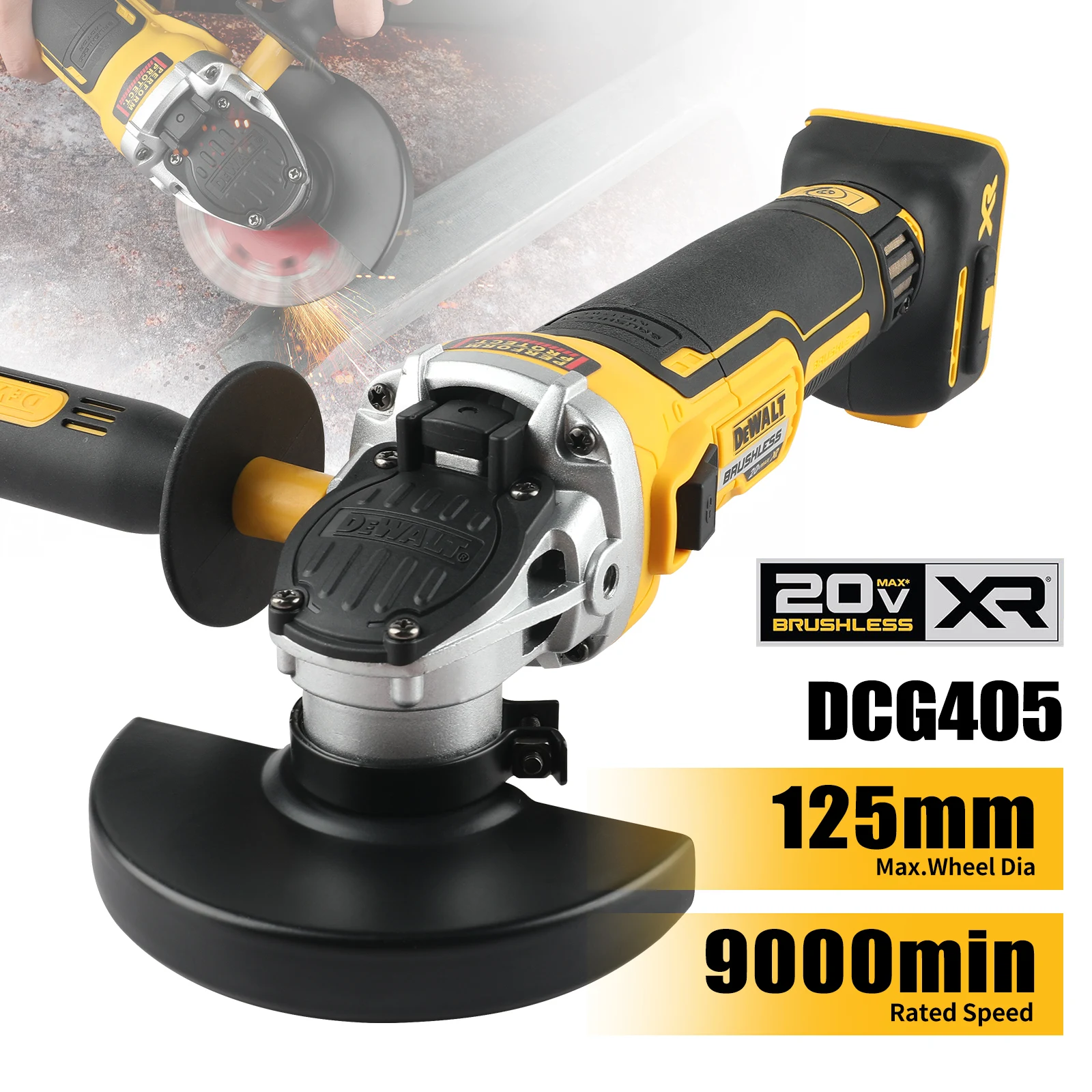 DeWalt Dcf887Dcg405NT DWbag electric wrench angle grinder polishing machine hand drill impact drill image 6