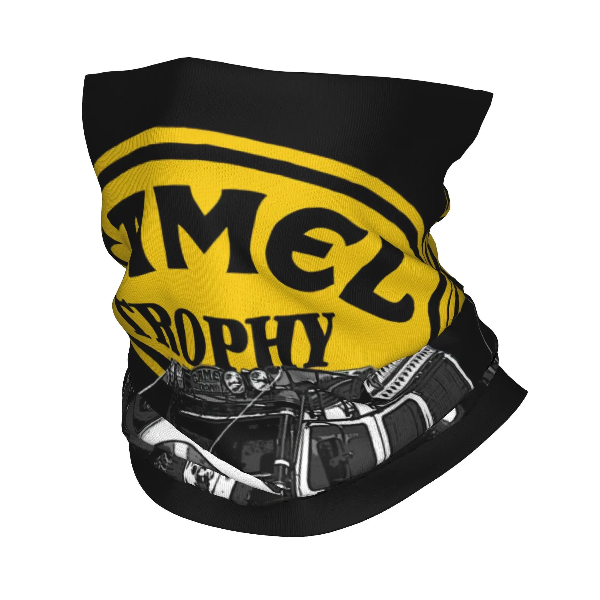 Custom Camels Trophy Defender 110 Bandana Neck Warmer Men Women Winter Ski Tube Scarf Gaiter Motorcycles Moto Yellow Face Cover