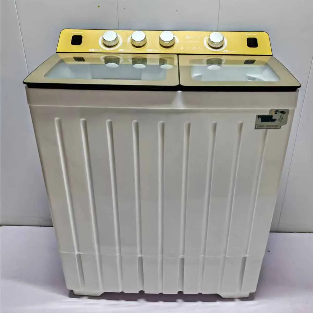 Semi Auto Washing Machine Large Capacity Twin Tub Washing Machine Electric Washing Machine with Dehydration Top Seller 18kg