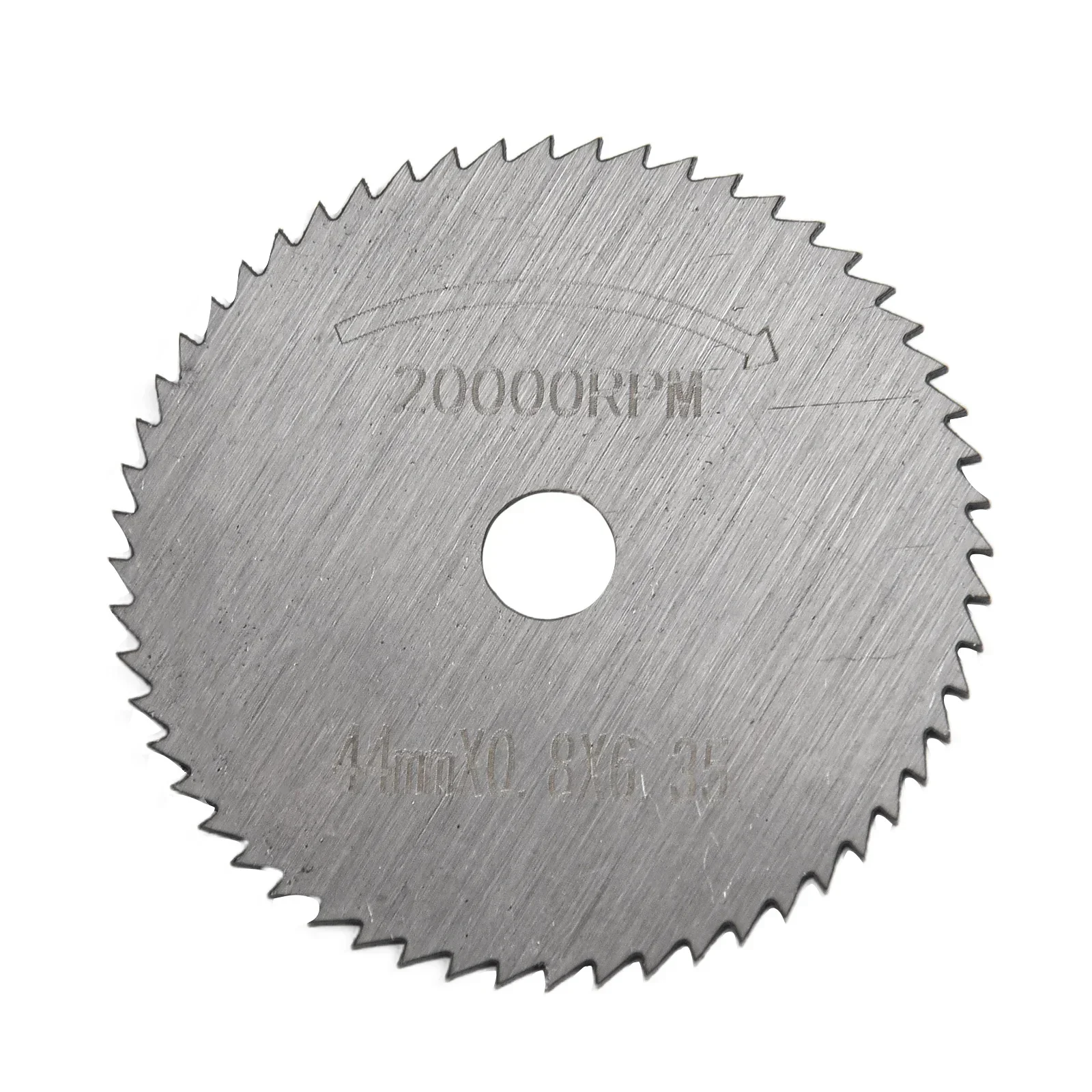 HSS Cutting Disc Rotary Tool Accessories, Compatível para madeira e plástico, 6.35mm Cutting Mini Circular Saw Blade, 3.2mm Mandrel