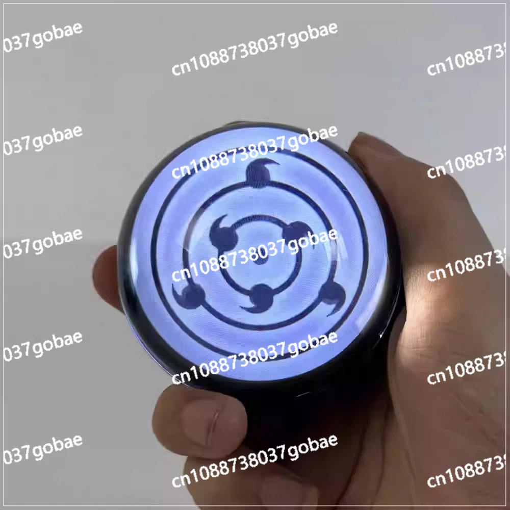 Write Wheel Eye Visual Illusion LED Music Synchronized Desktop Decoration - Creative Stress Reduction Artifact Anime Ninja
