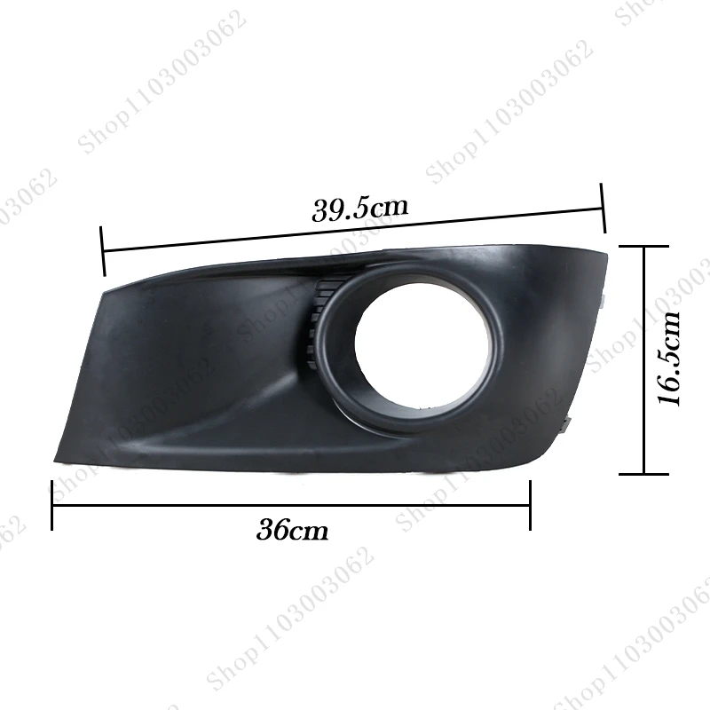 1 Set Of Fog Lamp Components Fog Lamp Frame For TOYOTA FORTUNER 2012 2013 2014 Car External Front Fog Lamp Protective Cover