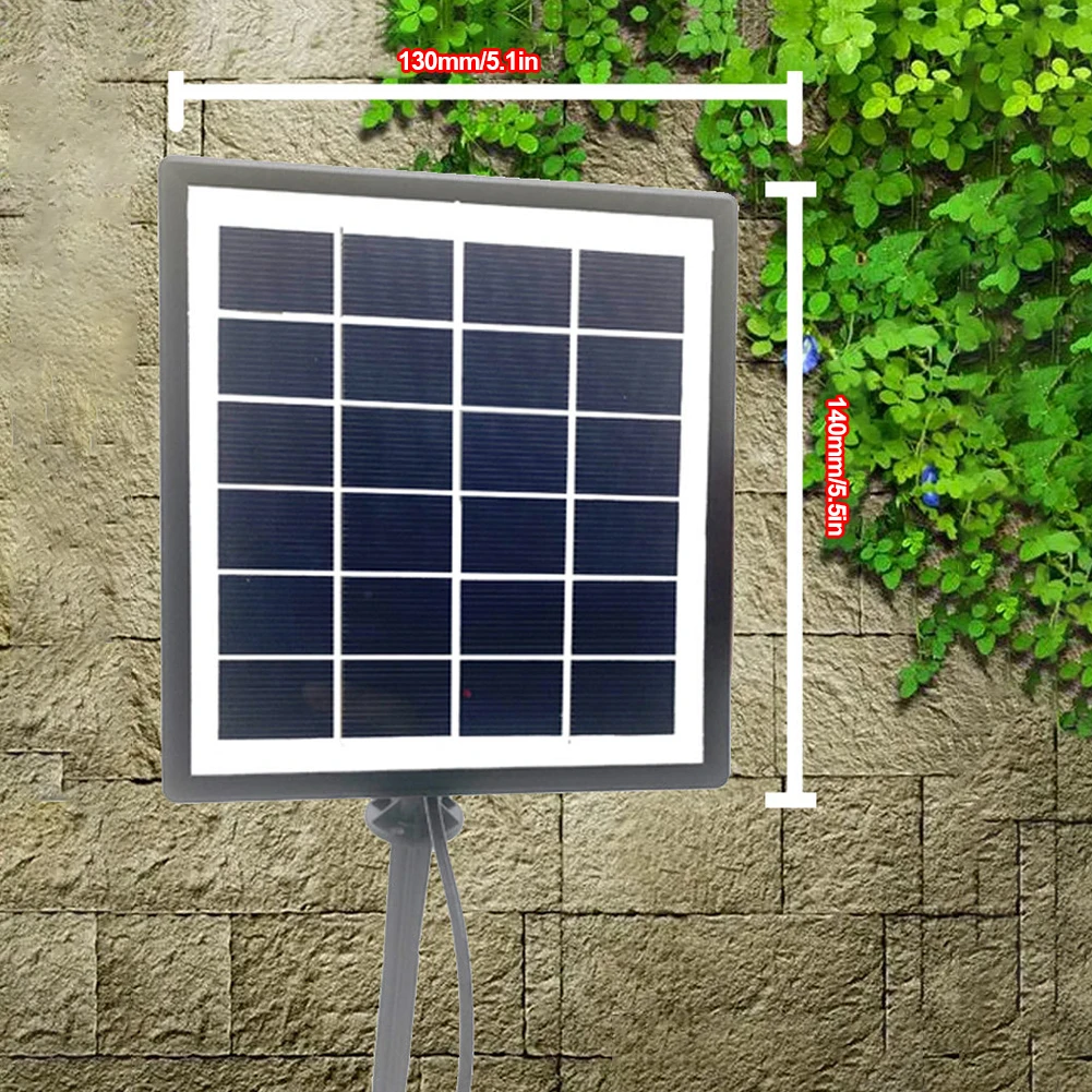 6V 2W Solar Oxygen Pump Battery Powered Aquarium Oxygen Aerator Fish Tank Oxygenator Air Pump for Garden Outdoor Pool Pond