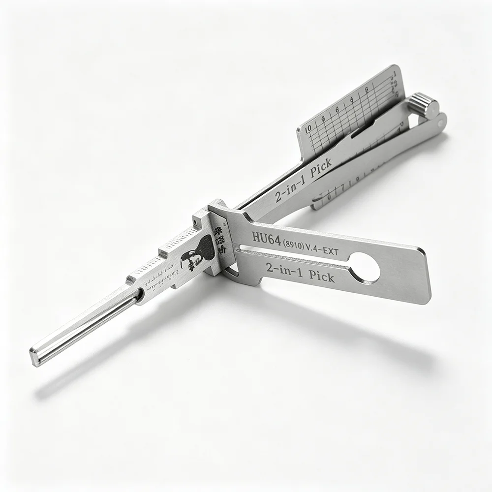 LISHI HU64 2-in-1 Pick-Decoder Schlüsselleser Schlosserwerkzeug für Nissan Infiniti Zündung & Autotürschloss Auto-Entriegelungs-Reparaturwerkzeug – Detail 4