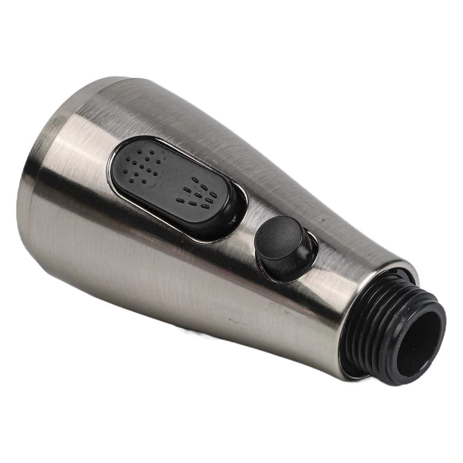 Brushed ABS Pull Out Spray Head For Kitchen Faucet, Replacement Sprayer With 2 Modes Stream And Wide Spray, Easy Install