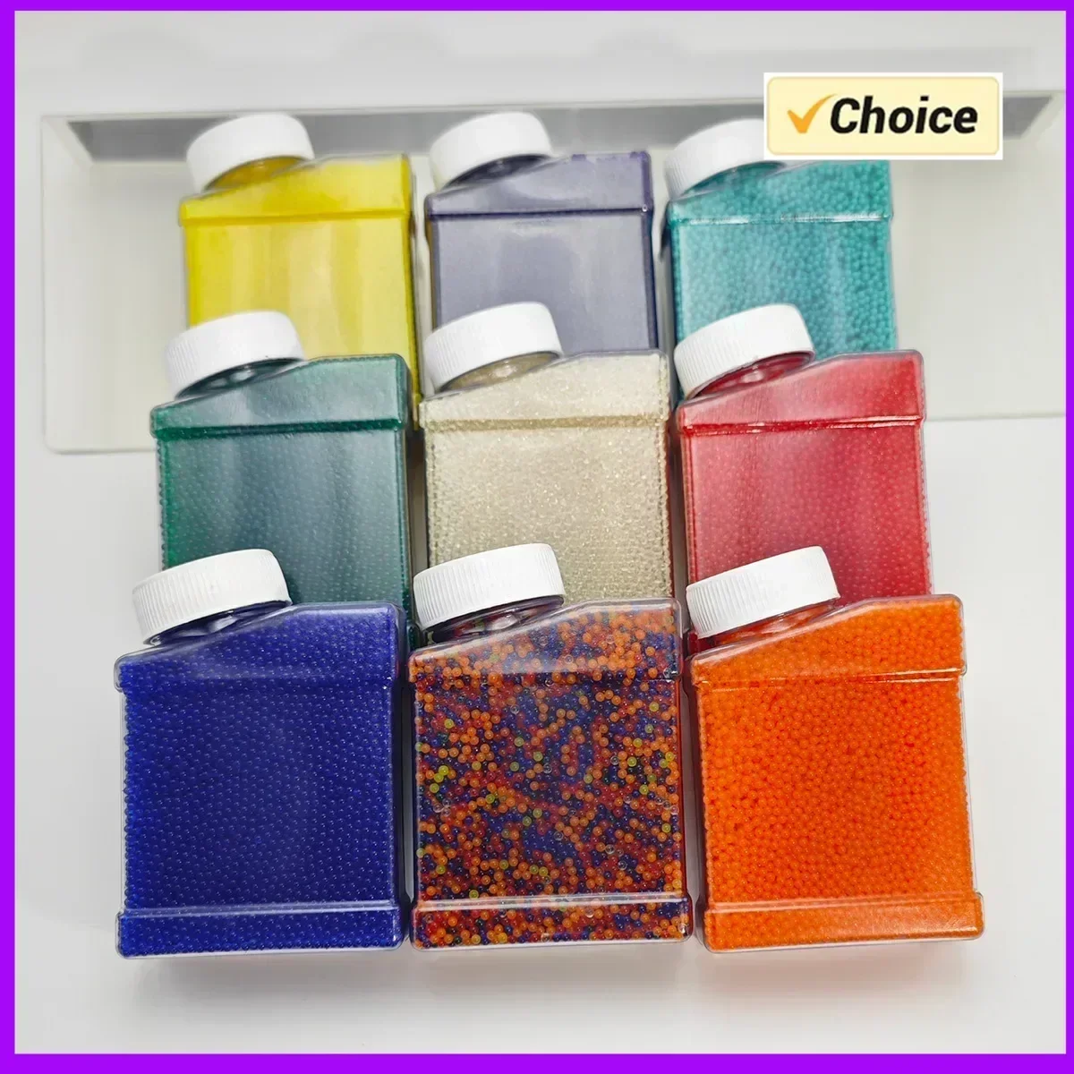 HOT100000 7-8mm Blaster Gel Pistole Munition Für Glock Pistole Spielzeug Pistolen Wasser Ball Perlen AK47 Gelblast m416