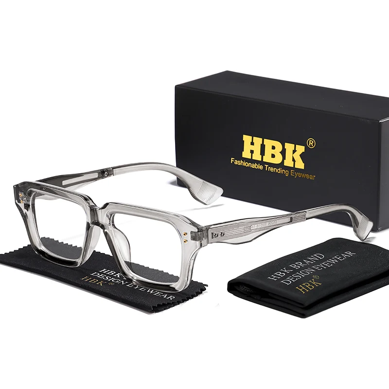 

HBK новые винтажные мужские оптические очки в оправе, брендовые уникальные дужки, роскошные женские очки для чтения с защитой от синего света