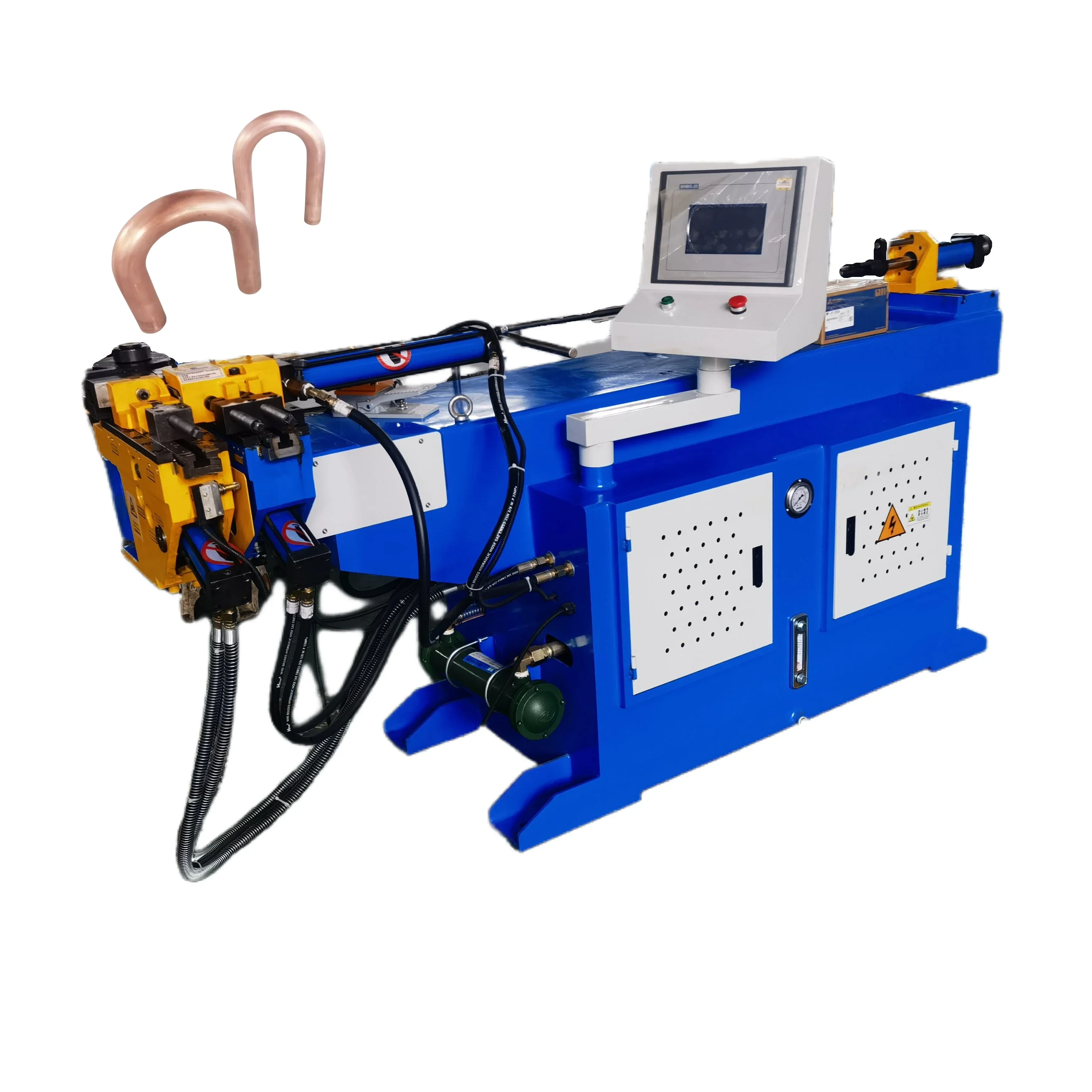 المصنع مباشرة جهاز ثني الأنابيب الهيدروليكية SS أنبوب العادم الكهربائي بندر الأنابيب