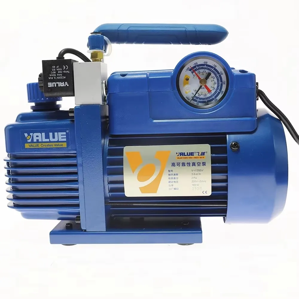 Multifunctional V-i120SV 1L Air Conditioning Repair Tools Kit Electric Vacuum Pump Tool Set