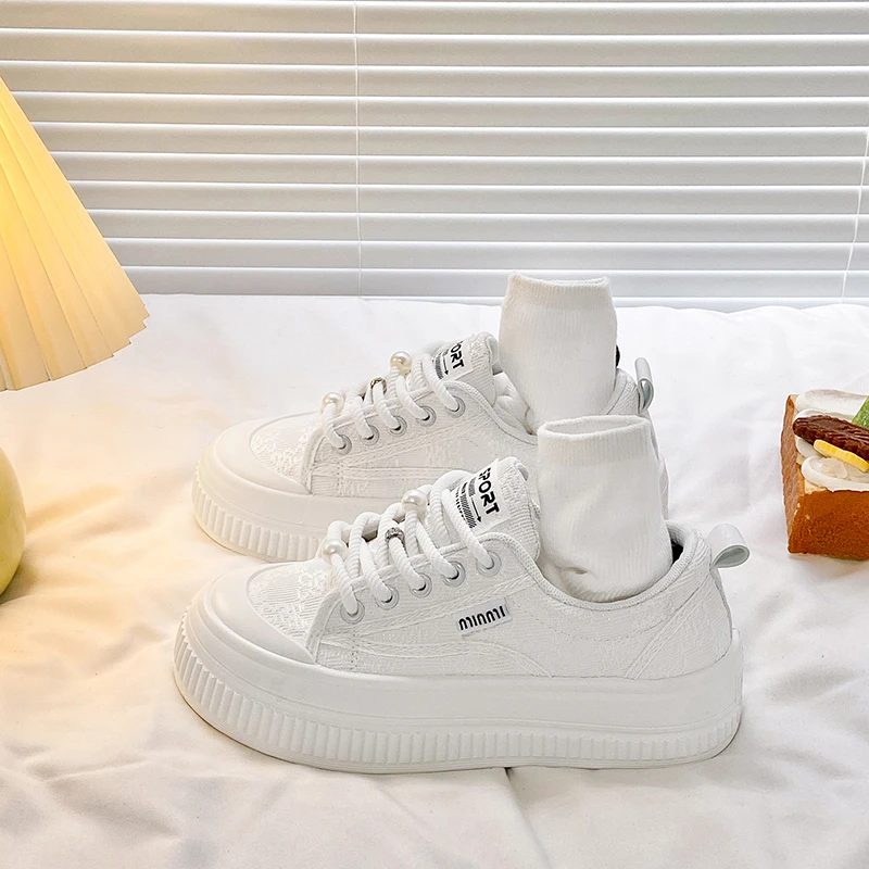 

Рыбацкая сетчатая обувь, женские белые туфли, дышащие повседневные спортивные кроссовки на шнуровке