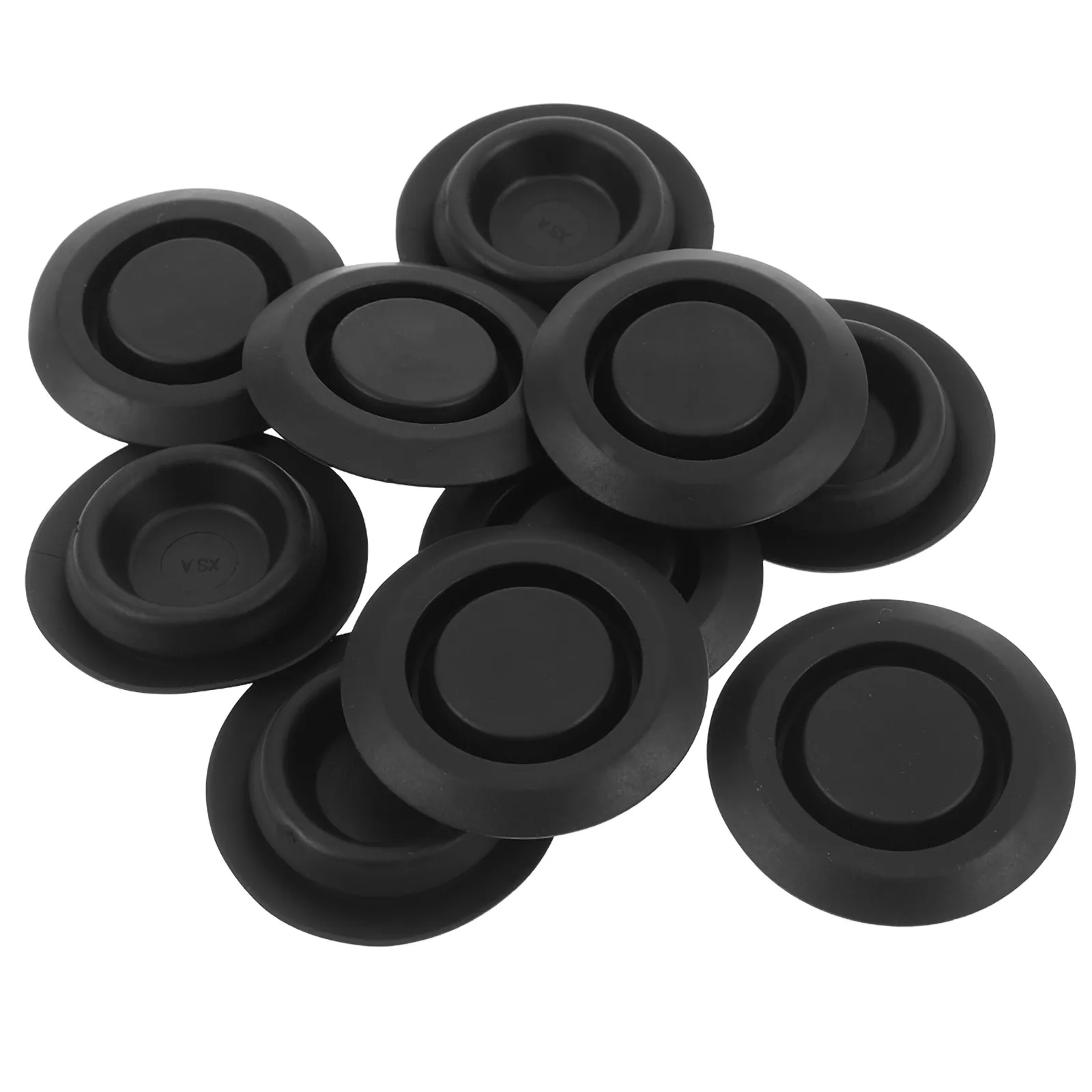 10Pcs Rear Floor Pan Body Plugs Rubber Tailgate D Pillar Seals Car Floor Pan Drain Plug Replacement Universal Automotive
