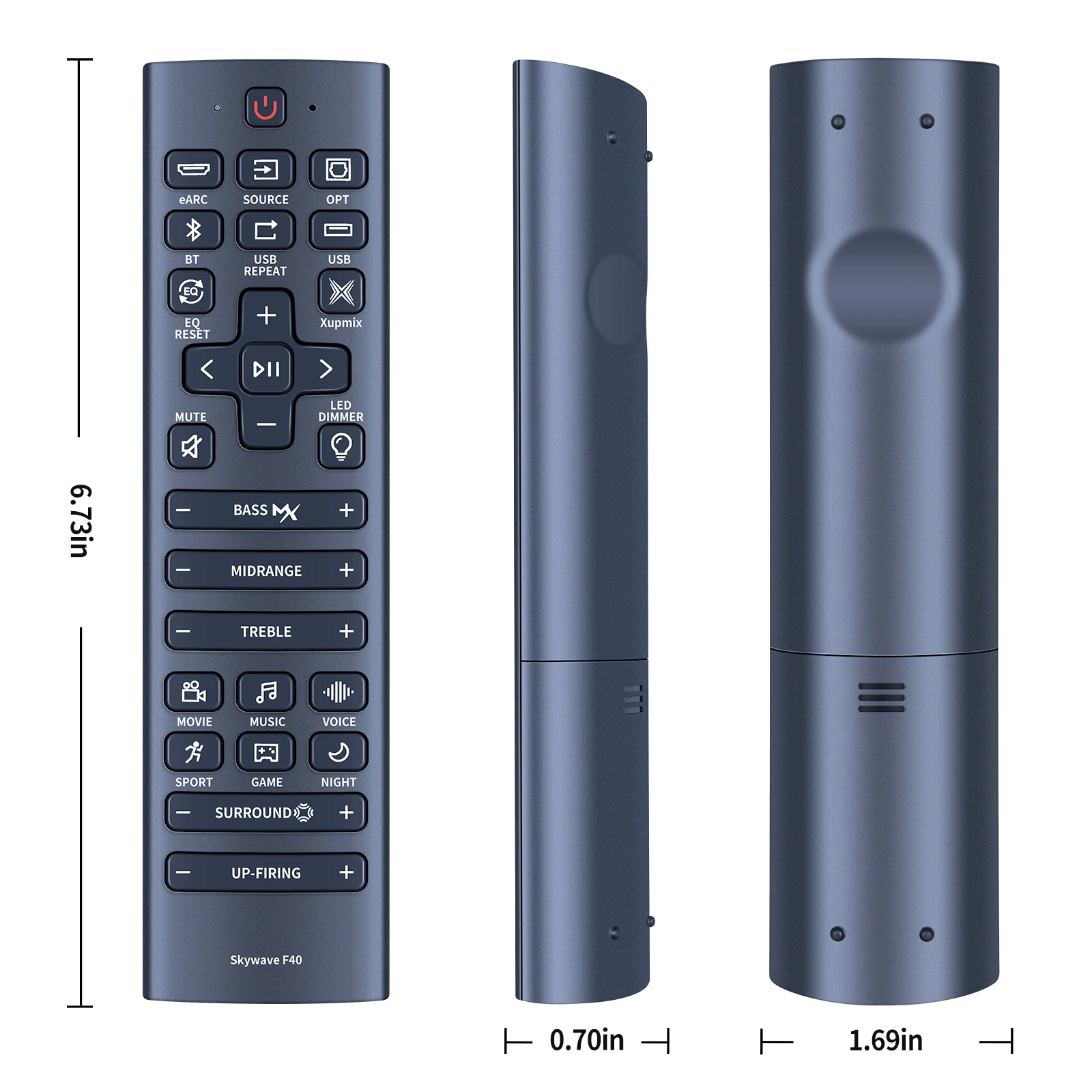 جهاز تحكم عن بعد جديد لمكبرات الصوت ULTIMEA Skywave F40