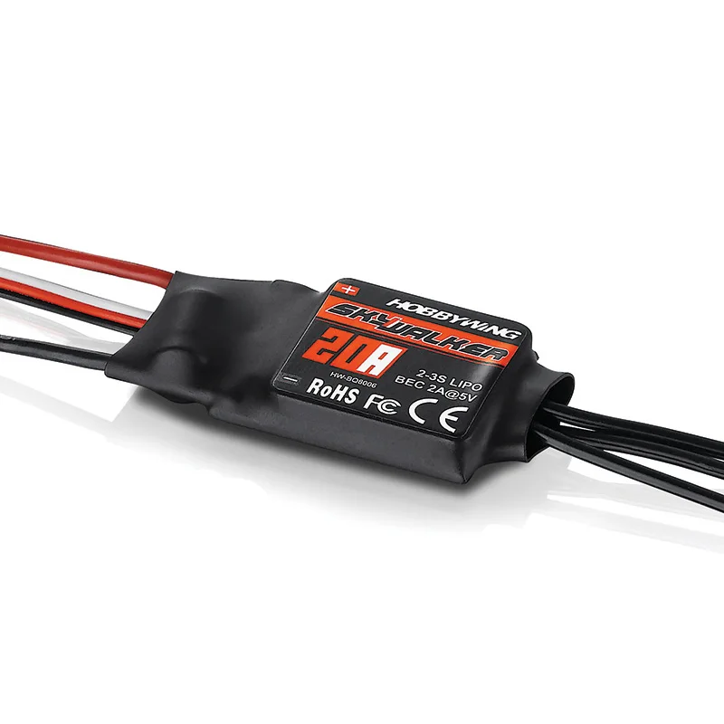 Originele Hobbywing SKYWALKER Serie 2-6S 20A 30A 40A 50A 60A 80A 100A Borstelloze ESC Speed Controller met UBEC Voor RC Quadcopter