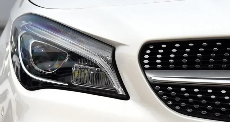 

For Benz W117 CLA 2016 2017 2018 2019 Headlights Cover Transparent Lampshade Lamp Shade Headlamp Shell Lens Plexiglass