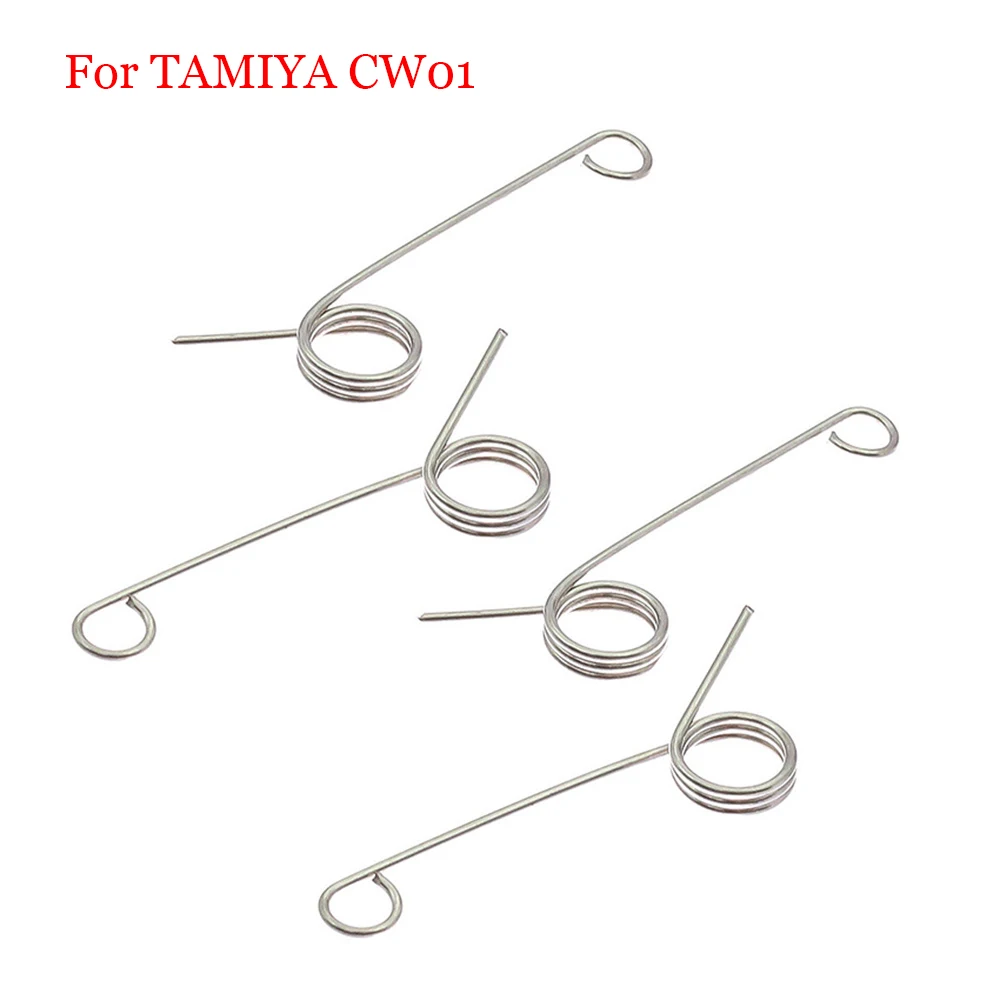 4 Stück hintere Getriebe-Drehmomentfedern LY171 für TAMIYA CW01 Hochwertige Federn RC Ersatzteile Zubehör