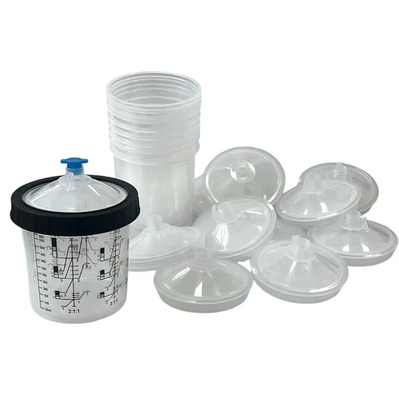 

ABLK Пистолет-распылитель Чашка для смешивания краски H/O Быстрая чашка Система краски Чашка для смешивания краски Пистолет-распылитель Система краски