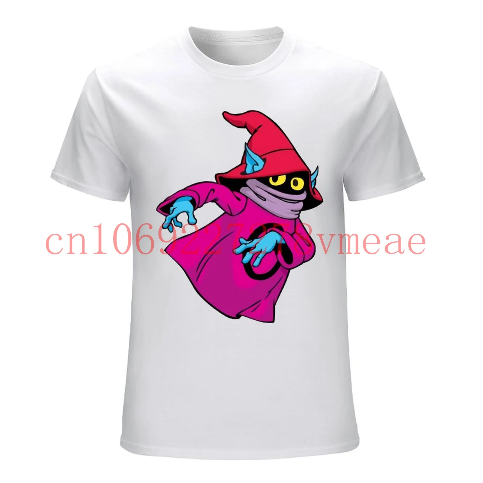 Orko Mens Funny He Man T-Shirt Masters Of The Universe Top Skeletor Battle Cat Loose Size Top Ajax Tee Shirt