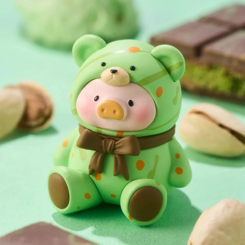 

Model Figurine Toy Original Spot Canned Pig Lulu Teddy Min Limited Hang Card Granule Desktop Ornament Kawaii Gift Collect