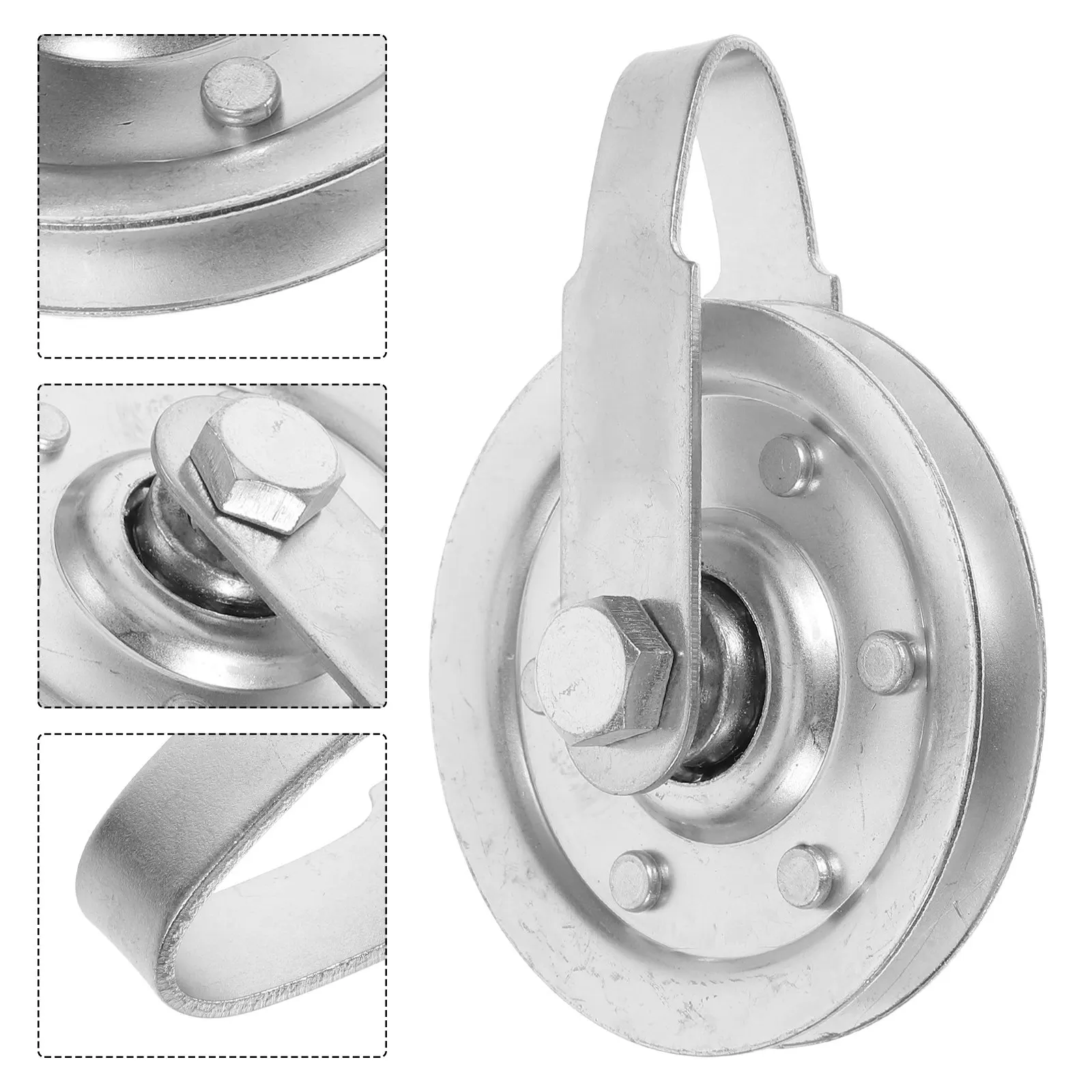 

Ролик для направляющей гаражных ворот, усиленный, стационарный, совместим с электрическими откидными рулонными воротами, надежная стабильность, низкий уровень шума