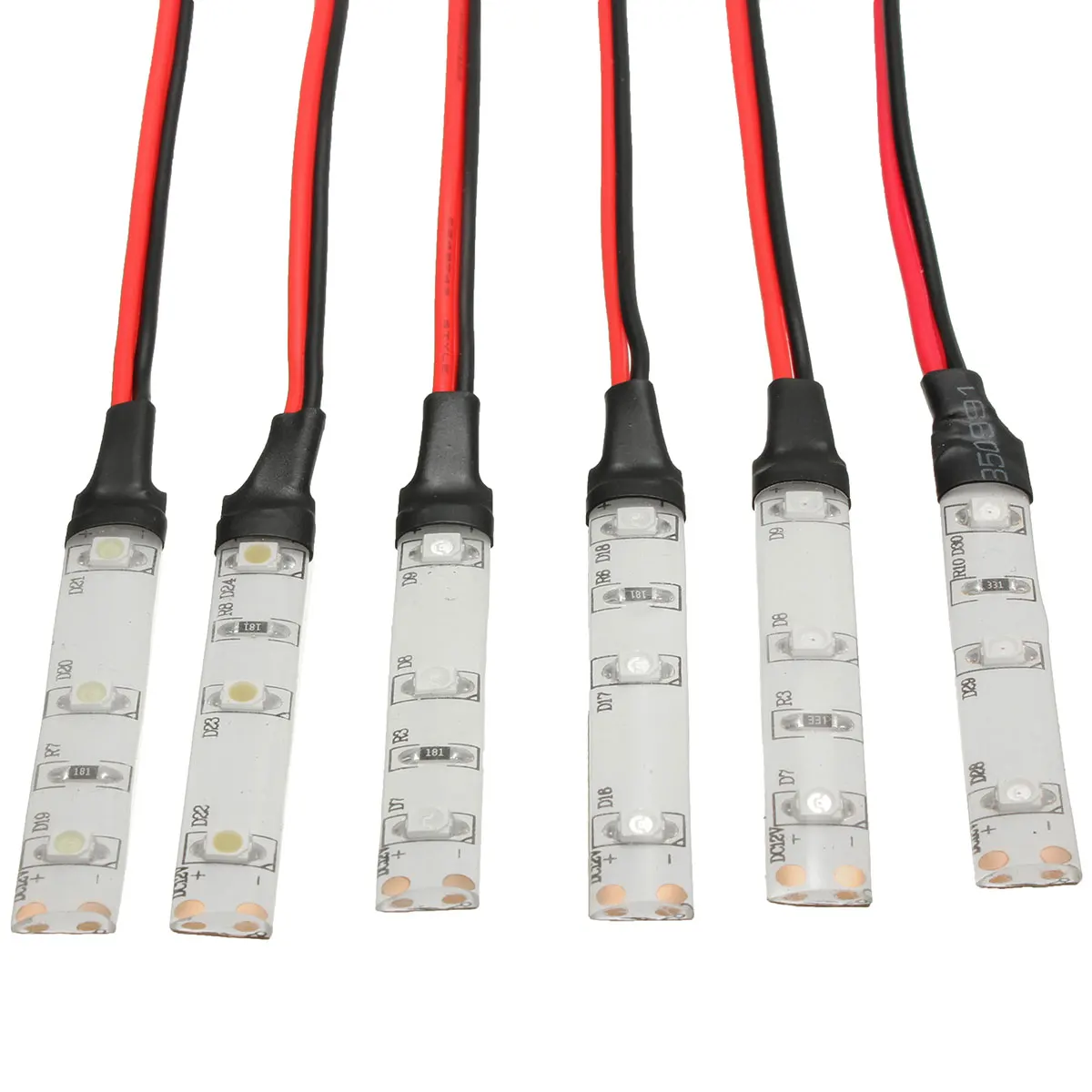 

3 LED 3528 SMD IP65 12V Waterproof LED Strip Light Flexible Lamp For Auto Motorcycle Styling Universal Car Decoration Colorful