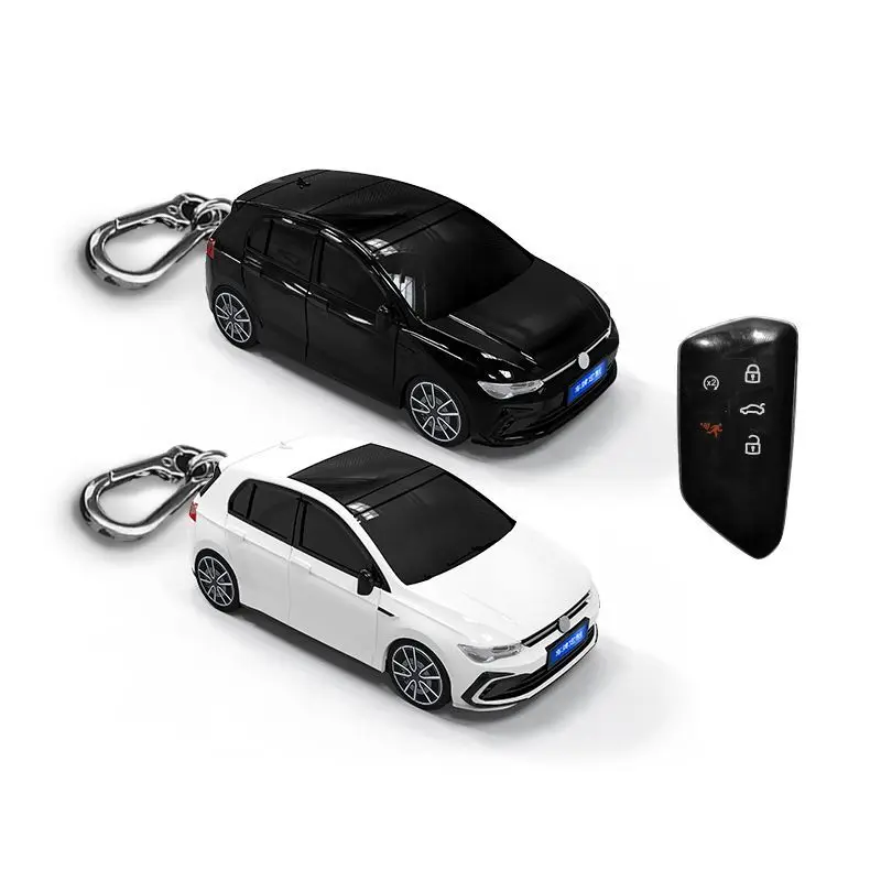 

For VW Volkswagen Golf 8 Key Cover For Mk8 GTI GTD R ID3 ID4 Car Model Key Protective Case Car Model Key Protective Case