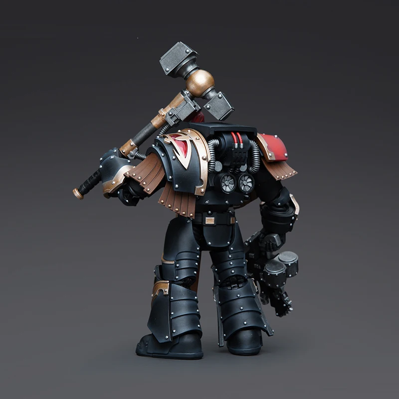 JOYTOY Warhammer The Horus Heresy Sons of Horus Justaerin Terminator Squad Justaerin مع مطرقة الرعد 1:18 شخصية الحركة