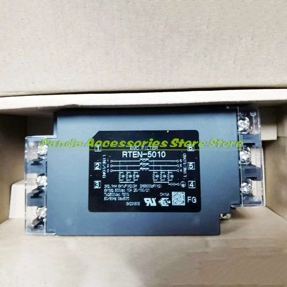 RTEN-5010 Three-phase Single-stage 10A/500V Noise Filter