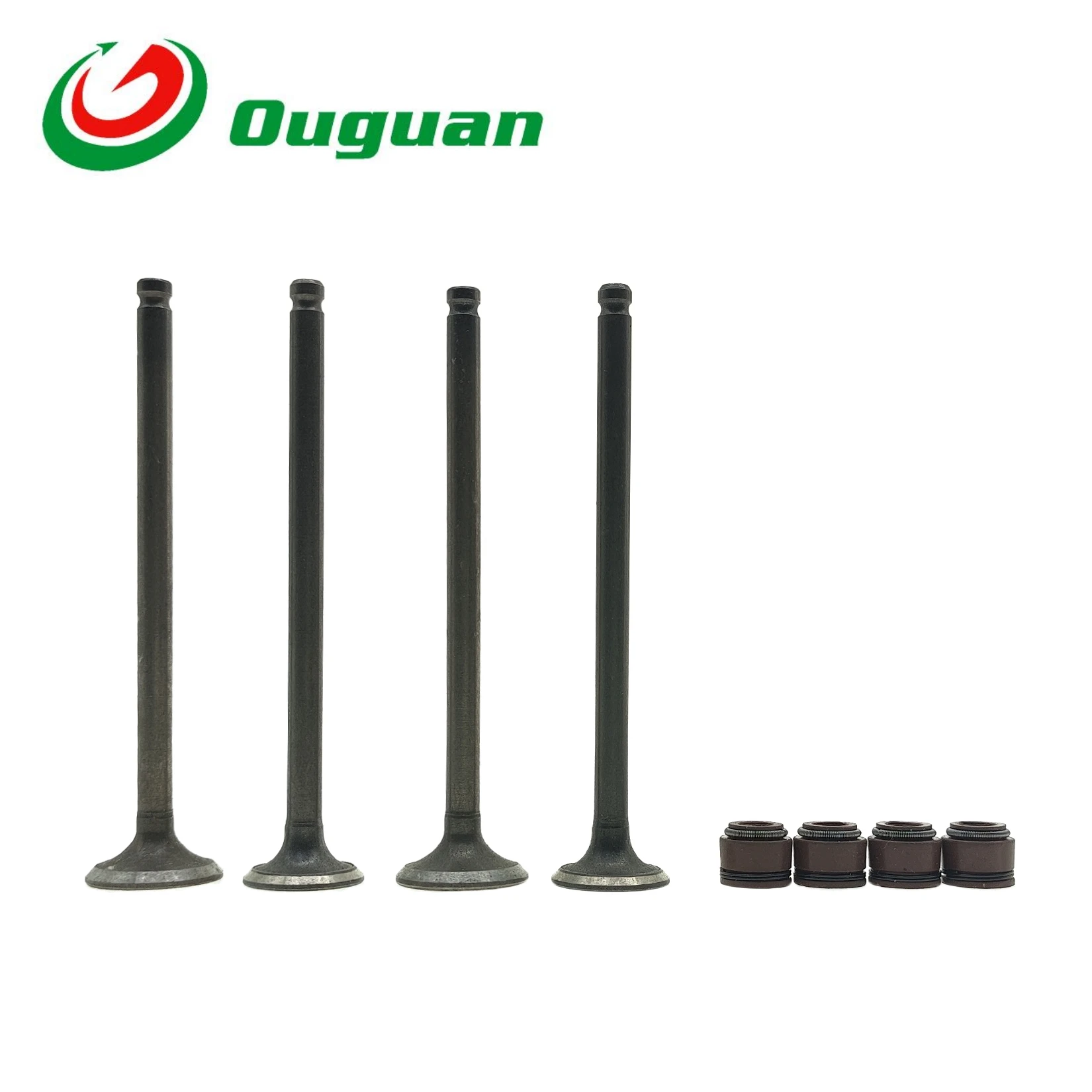 

ouguan for Yamaha ZUMA BWS Cygnus 125 BWS125 ZUMA125 BWSX-125 YW125 4C6-E2111-00 4C6-E2121-00 Valve Intake Exhaust Stem Oil Seal