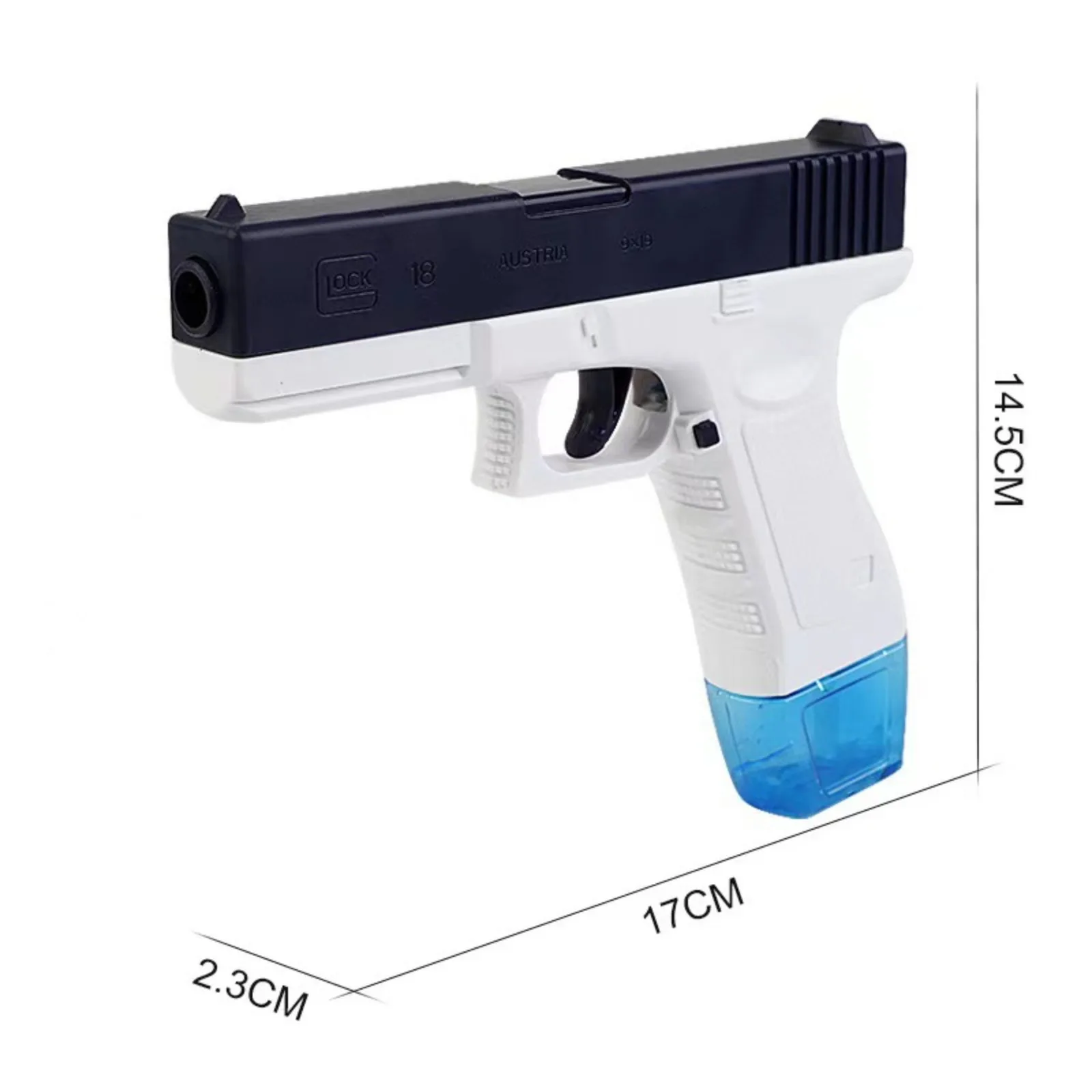 2024 New Glock Water Gun non Electric Pistol High-pressure Shooting Water Beach Toy Gun For kid Children Boys Girls Adult