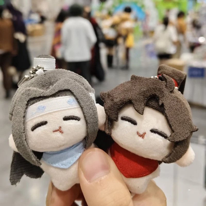 5cm genuino masticar bebé serie Mo Dao Zu Shi Anime juguete de peluche colgante Mdzs muñeca juguete coleccionable llavero encanto para regalo de niños