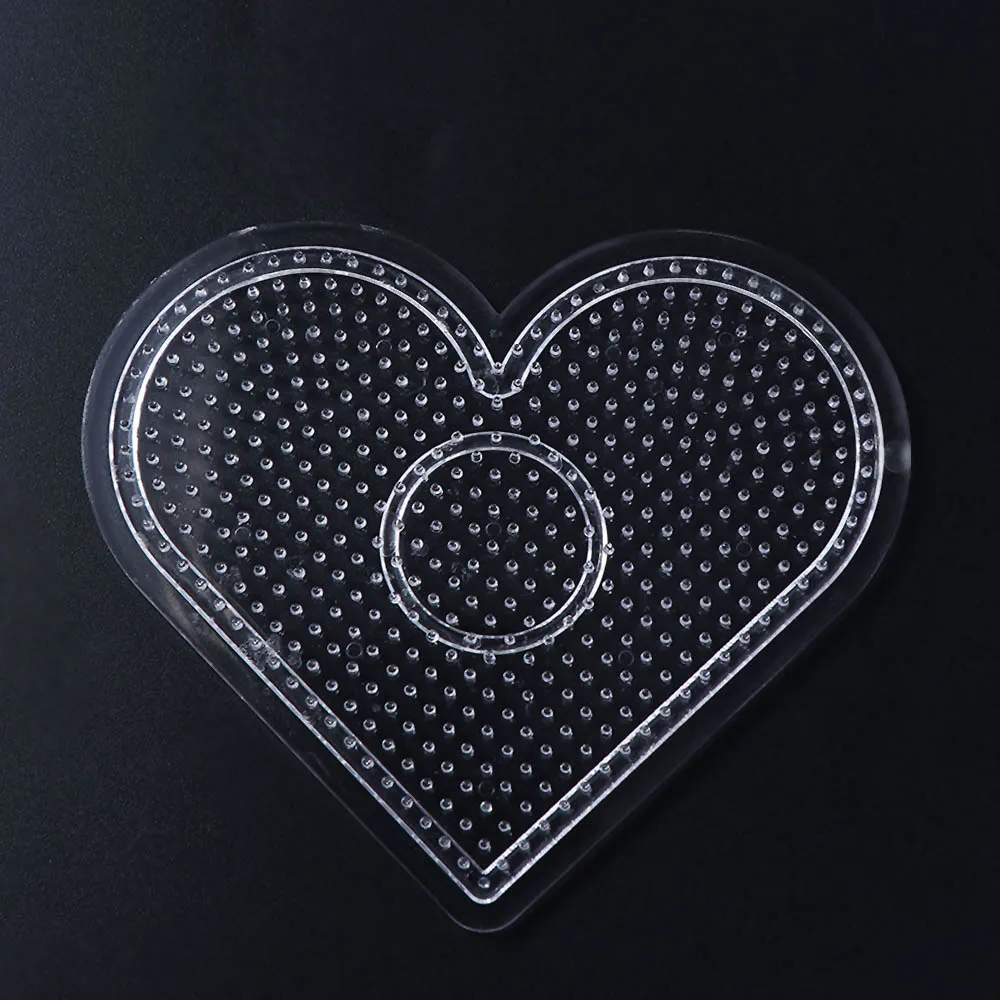 

Pixel Art Creative Transparent Beads Tool Puzzle Beadbond Jigsaw Puzzle Pegboard Beads Template Diy Puzzle Template